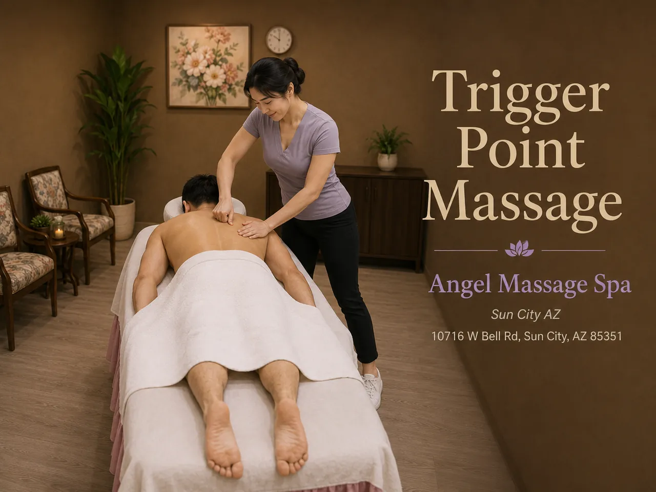 Trigger Point Massage in Sun City, AZ at Angel Massage Spa