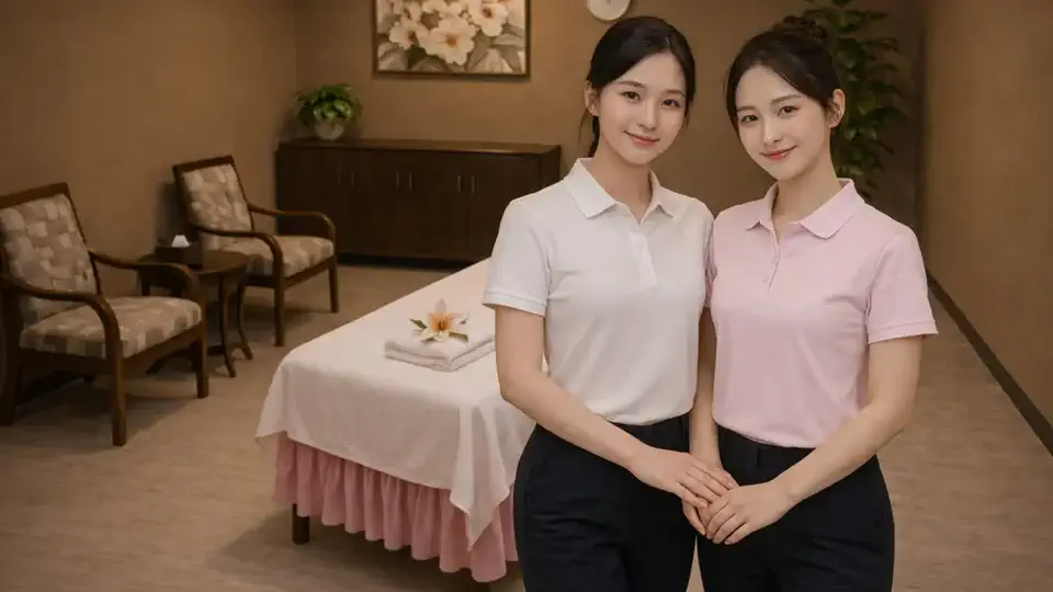 Warm massage room for snowbird season in Sun City